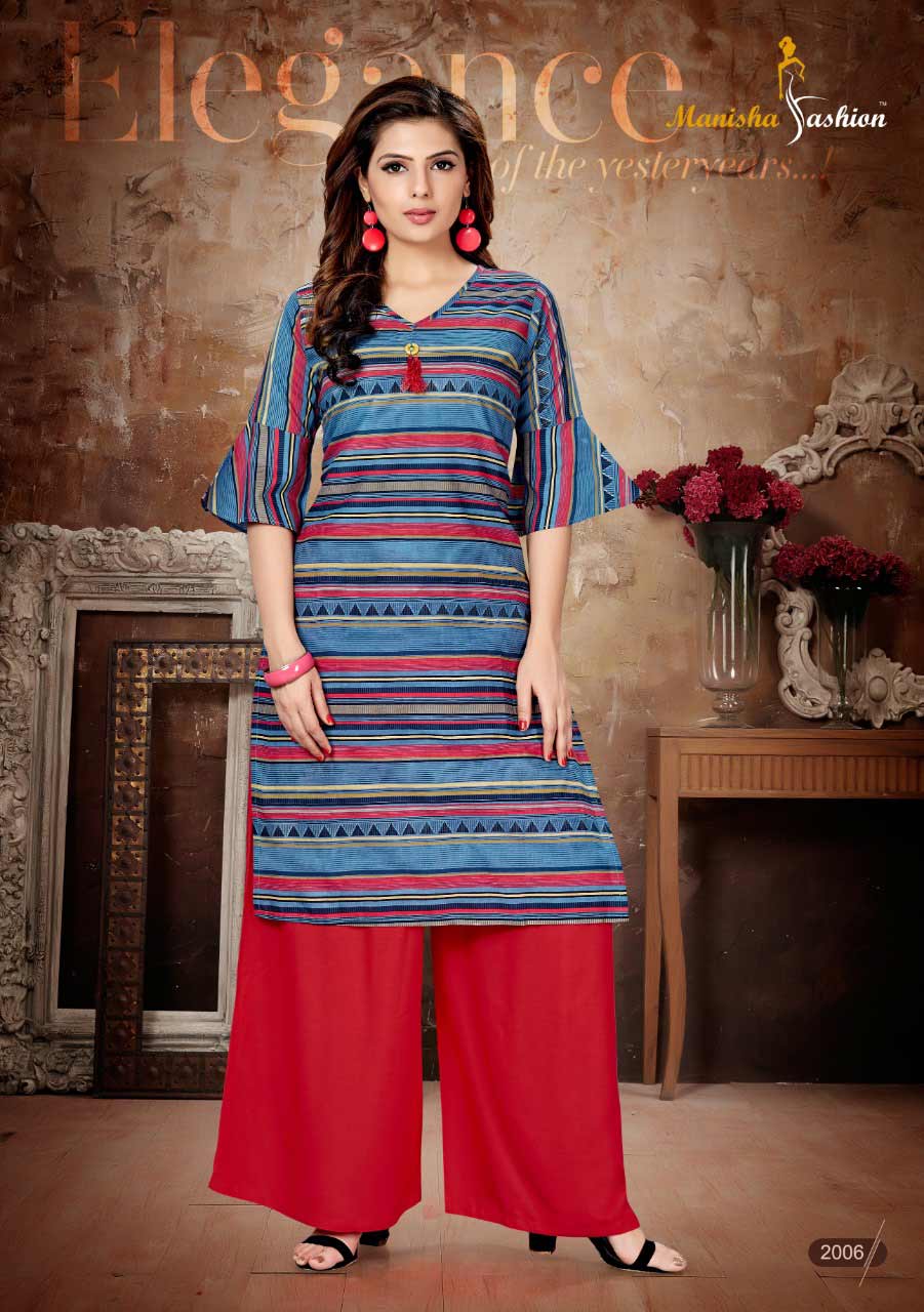 Melania Vol-2 Manisha Fashion Lawn Cotton Kurti Melania Vol-2 Manisha Fashion Lawn Cotton Kurti